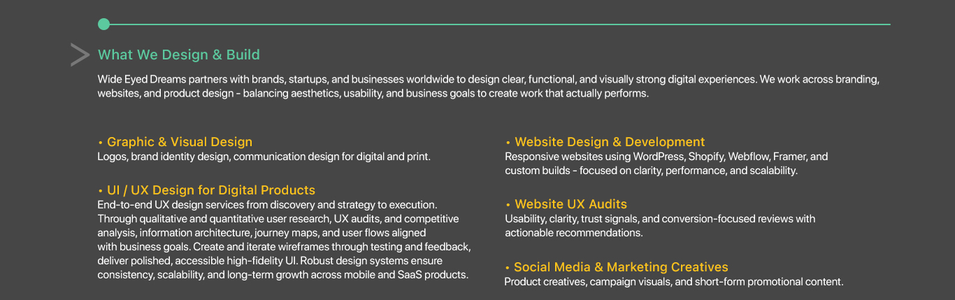 What We Design & Build